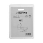 Аэратор универсальный Accoona A464-11, для смесителя, поворотный, двухрежимный - Фото 5