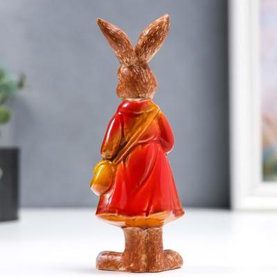 Фигурка керамика «Заюшка - под зонтом», 15.5×4.5×5 см, МИКС