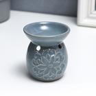 Аромалампа для эфирных масел «Цветок и завитки», керамика, 7.5×7×7 см, МИКС - Фото 3