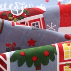 Набор новогодних кухонных полотенец Доляна «Волшебство» 35×60 см-4 штуки, 100% хлопок - Фото 4