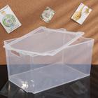 Ящик штабелируемый с крышкой «Модуль», 18 л, цвет прозрачный - Фото 3