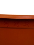 Горшок для цветов с поддоном «Борнео», 25.8 л, пластиковый, цвет терракотовый - Фото 2