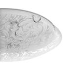 Светильник Перья моллир, 3х60Вт Е27, цвет хром, белый 40х40х7,5см - фото 22537226