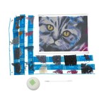 Алмазная мозаика с полным заполнением на холсте «Кот», 15×21 см - Фото 3
