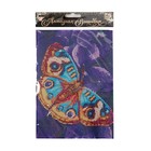 Алмазная мозаика с полным заполнением на холсте «Бабочка», 15 х 21 см - Фото 5
