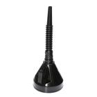 Воронка для ГСМ Топ Авто, с сеткой, разборная, гофра, d=13 см, h носика 12.5 см, черная - Фото 1