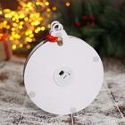 Ёлочная игрушка «Новогодний шар с Дедом Морозом» 15×15 см - Фото 3