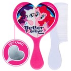 Набор: расческа и зеркало "Better together", My Little Pony 5418272 - фото 9341725