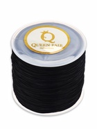 Нить силиконовая (резинка) d=0.6-0.8 мм, L=50 м, чёрная - Фото 2