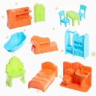 Дом для кукол «Уют» складной, с фигурками и аксессуарами - фото 24646649