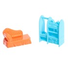 Дом для кукол «Уют» складной, с фигурками и аксессуарами - фото 24646652