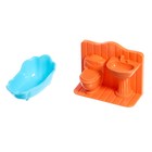 Дом для кукол «Уют» складной, с фигурками и аксессуарами - фото 24646653