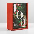 Ящик деревянный «Новый год », 20 × 14 × 8 см - фото 9341829