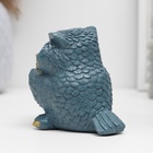 Фигурка гипс «Сова с книгами», серо-голубой, 10×6×6 см  (артикул 7148929)  большой выбор товаров оптом и в розницу по низким ценам с доставкой