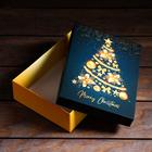Подарочная коробка сборная "Ёлка желаний", 21 х 15 х 5,7 см - Фото 3