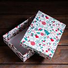 Подарочная коробка сборная "Зимушка", 21 х 15 х 5,7 см - Фото 4