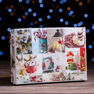 Подарочная коробка сборная "Вперед за мечтой", 21 х 15 х 5,7 см