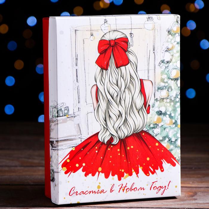 Подарочная коробка сборная "Счастливая ноченька", 21 х 15 х 5,7 см - Фото 1