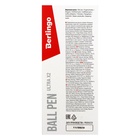 Ручка шариковая Berlingo. Ultra X2, синий стержень, игольчатый узел 0.7 мм, синий корпус - Фото 12