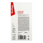 Ручка шариковая Berlingo. Triangle Twin, синий стержень, игольчатый узел 0.7 мм - фото 121701861