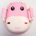 Горшок детский «Бегемотик», цвет белый/розовый 6900839