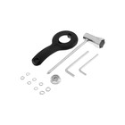 Электротриммер ТУНДРА, разборная штанга, катушка полуавтомат и диск, скос 400 мм, 1200 Вт - Фото 12