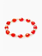 Набор детских украшений Выбражулька «Клубнички», 3 предмета: клипсы, браслет, кольцо, красный - Фото 3