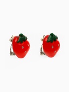 Набор детских украшений Выбражулька «Клубнички», 3 предмета: клипсы, браслет, кольцо, красный - Фото 5