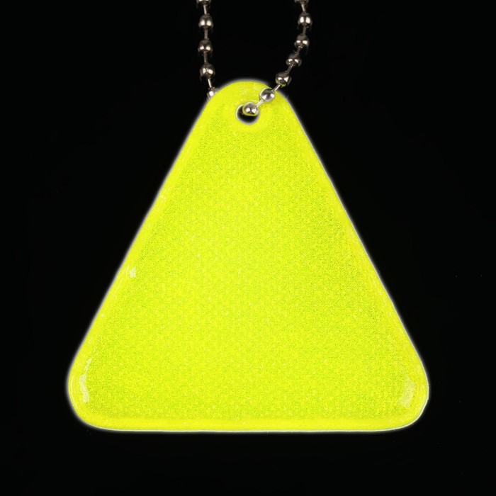 Светоотражающий элемент «Треугольник», 5 × 5 см, цвет МИКС - фото 1897007789