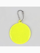 Светоотражающий элемент «Круг», d=5 см, жёлтый - Фото 2