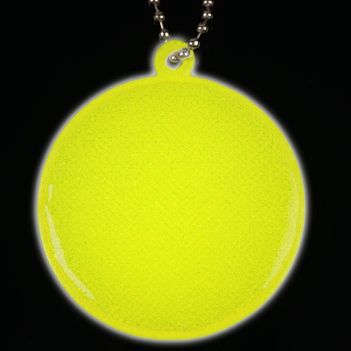 Светоотражающий элемент «Круг», d = 5 см, цвет МИКС - фото 1897007794