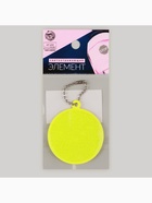 Светоотражающий элемент «Круг», d=5 см, жёлтый - Фото 5