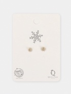 Серьги висячие «Новогодние», варежки, красно-белые в золоте - Фото 4