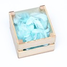 Наполнитель из перьев для шаров и подарков, светло-голубой, 6гр. МИКС - фото 45375065