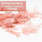 Наполнитель из перьев для шаров и подарков, пудра, 6гр. 6943900 - фото 9342671