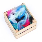 Наполнитель из перьев для шаров и подарков, ассорти, 6гр. МИКС - Фото 2