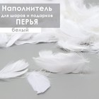 Наполнитель из перьев для шаров и подарков, белый, 6гр. 6943917 - фото 11965538