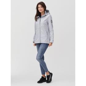 

Ветровка женская, размер 50, цвет светло-серый
