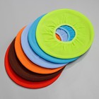 Чехол на сиденье для унитаза на резинке, 28×28 см, 29 гр, цвет МИКС - Фото 6