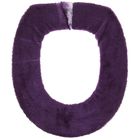 Чехол на сиденье для унитаза на резинке, 33×40 см, цвет МИКС - Фото 3