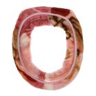 Чехол на сиденье для унитаза на резинке, 33×40 см, цвет МИКС - Фото 2