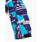 Куртка горнолыжная для девочки, рост 116 см , цвет голубой - Фото 6