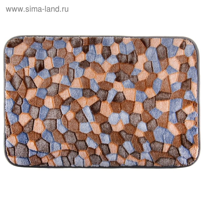 Коврик для ванной 50х80 см "Мозаика" - Фото 1