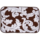 Коврик 40х60 см "Вензеля" цвет коричневый - Фото 1