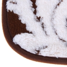 Коврик 40х60 см "Вензеля" цвет коричневый - Фото 2