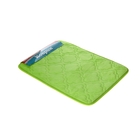 Набор для ванной "Вензеля": коврик, штора EVA, цвет зеленый - Фото 2
