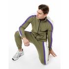 Спортивный костюм мужской, размер 46, цвет хаки - Фото 7