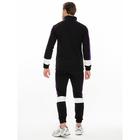 Спортивный костюм мужской, размер 44, цвет чёрный - Фото 4