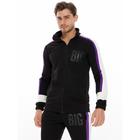 Спортивный костюм мужской, размер 44, цвет чёрный - Фото 6