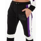 Спортивный костюм мужской, размер 44, цвет чёрный - Фото 8